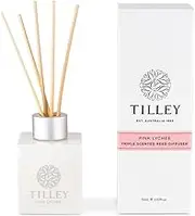 Tilley Classic White Pink Lychee Triple Scented Aromatic Reed Diffuser 75 ml
