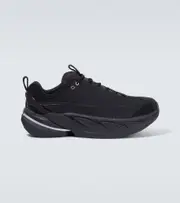 [Hoka One One] Hoka One One Elevon X leather-trimmed sneakers UK 6.5 black