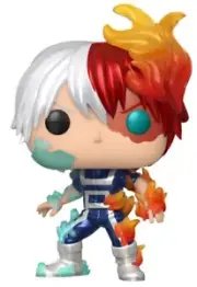 My Hero Academia - Todoroki # 372 - Special Edition Metallic Funko Pop! Vinyl.