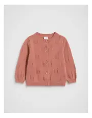 [Seed Heritage] Apples Knit Cardigan in Desert Rose