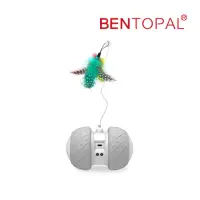 在飛比找momo購物網優惠-【BENTOPAL 邦特普】LED智能碰碰車(逗貓棒/逗貓玩