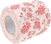NOLITOY Valentine's Day Party Favors Floral Printed Toilet Paper Rolls Soft Absorbent Decorative for Home