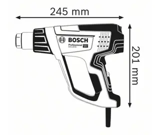 插電熱風槍｜Bosch 博世 GHG 20-63 熱風槍 全新公司貨 保固半年