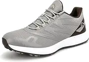 [JiuQing] Golf Shoes Men Spikeless Breathable Golf Sneakers Outdoor Anti-Skid Walking Sneaker