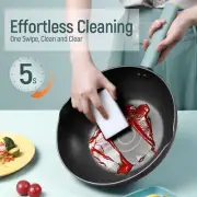 Non-Stick Pan Aluminum Cookware Set 8-Piece,Healthy Pots and Pans Set, Non-To...