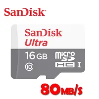 在飛比找蝦皮購物優惠-SanDisk Ultra microSD UHS-I 16