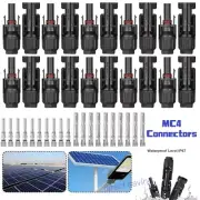 5-20p Connectors For IP67 MC4 Solar Panel 30A Plug Socket Male&Female Waterproof