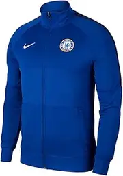 [Nike] Kids' CFC Y NK I96 Anthem TRK JKT Sport Jacket, Rush Blue/Rush Blue/(White) (no spon-Home)