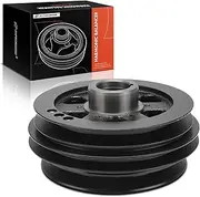 A-Premium Harmonic Balancer Replacement for Nissan D21 1990 1991 1992 1993 1994 Pickup, 2.4L