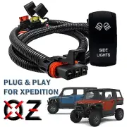 Pulse Power Busbar Plug Wire Kit + Side Light On/Off Rocker Switch XPEDITION ADV