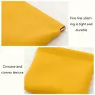 (Bright Yellow) Cosmetic Bag Waterproof Leather Pocket Cosmetic Bag