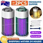 Electric Mosquito Killer Lamp Insect Catcher Fly Bug Zapper Trap LED UV Mozzie N
