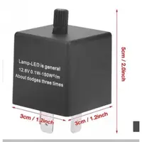 在飛比找蝦皮購物優惠-可調式閃光器 電動自行車 電動摩托車 電動機車 方向燈繼電器