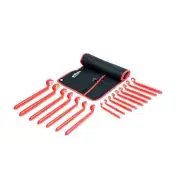 Wiha Tools 21093 Insulated Box End Wrench Set 16 Pc