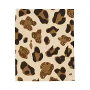 Cheetah Print All Over Brand New Velveteen Plush Blanket
