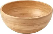 [IKEA] BLANDA MATT Serving Bowl, 28 cm, Made of Bamboo, which is an Easy-Care and Hardwearing Natural Material [Bamboo]