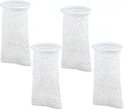NaienCraft, Pack of 4 4 Inch Honeycomb Filter Socks Aquarium Filter 3D Honeycomb Filter Sock