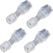 4 PCS Silicone Bite Valve Replacements for Contigo Water Bottles - Compatible with Contigo Bottles - Leak-proof Silicone Bite Valve Replacement Kit
