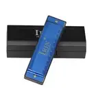 Blues Diatonic Harmonica Holes 20 Key Of C With Case