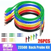 26 Test Tool Aid 23500 Back Probe Kit SG Automotive Identified Probe Pin Wires O