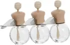 Holibanna 21 Pcs Car Perfume Empty Bottle Glass Diffuser Diffusers for Essent...