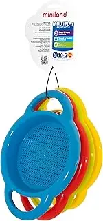 Miniland Miniland29040 Special Sieve Set (4-Piece), Multi-Color