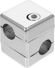 Precision-made Stainless Steel Stand Clamp Holder Lab Cross Clamp 10mm Diameter Smooth Edges for Safe Handling for Research
