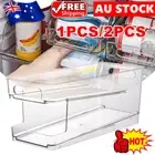 Fridge Organiser Freezer Pantry Kitchen Storage Can Drink Container Holder Shelf