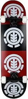 Element Skateboard Print-Point Complete Quadrant Assembled and Ready to Ride