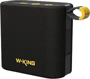 [W-KING] IPX7 Waterproof Bluetooth Speaker, Loud Speakers Bluetooth Wireless, Outdoor Portable Speakers with HD Sound, Deep Bass, Bluetooth 5.4, Stereo Pairing, Bike Mountable, FM Radio, TF Card, AUX-IN