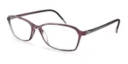 Silhouette SPX Illusion Full Rim 1605/75 4110 Men's Glasses Purple Size 50 - Private Health Rebate - Blue Light Block Available