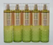 5 NEW BATH & BODY WORKS LEAVES FINE FRAGRANCE MIST SPRAY 8 OZ LARGE APPLE SPICE