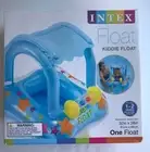 Intex Kiddie Float Baby Toddler Swimming Pool Raft Inflatable Seat with Sunshade