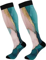 [Caihoyu] Compression Socks For Women & Men Graduated Support For Nurses, Athletic, Travel & Flight Socks