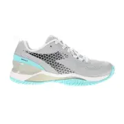 Diadora Blushield Torneo 2 Artificial Ground Tennis Womens Grey Sneakers Athlet