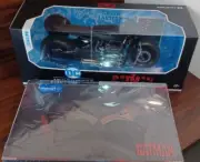 The Batman Giftset (4K+Blu-ray) +McFarlane DC Multiverse Batcycle-NEW-Free S&H!