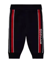 Tricolour Fleece Trackpants 1218M,24M midnight blue