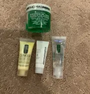 4x Skincare samples- PeterThomasRoth, Clinique, Dermalogica Spf Travel size NEW