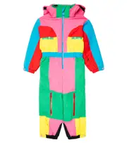 [Stella McCartney Kids] Stella McCartney Kids Colorblocked ski suit Y 4 multicoloured