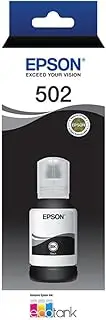 Epson T502 - EcoTank - Black Ink Bottle for EcoTank ET-2700, ET-2750, ET-2850, ET-3700, ET-3800, ET-4750, ET-4850, Single Pack, C13T03K192