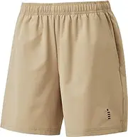 [GOSEN] PP2441 Women's Half Pants, Sweat Absorbent, Quick Drying, Beige