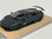 1/43 Looksmart Lamborghini Murcielago LP-670-4 SV Matte Black Small Yellow SV