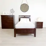[Sleeping Giant] Calypso Kids Bed Frame Chocolate