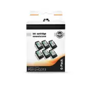 6x Ink Cartridges for Canon Pixma MX 320 330 340 350 360 410 420 Like PG512