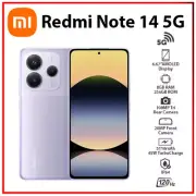Xiaomi Redmi Note 14 5G 8GB+256GB PURPLE Dual SIM Unlocked Android Cell Phone