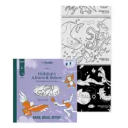 Hey Doodle Colouring Book - Above and Below Tales