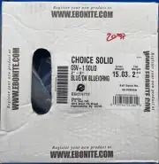 15 LB EBONITE CHOICE SOLID BOWLING BALL UNDRILLED 2 3/4" PIN ***GEM***