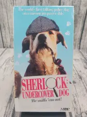 Sherlock : Undercover Dog (VHS, 1995 Columbia Tri-Star) NEW & SEALED