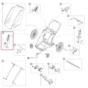 Thule Rear Frame Right for Thule Chariot Sports Cross 2