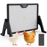 Oppsbuy Chick Brooder Heating Plate Double-Side Chicken Coop Heater Adjustable 360 Degree Rotation Angle